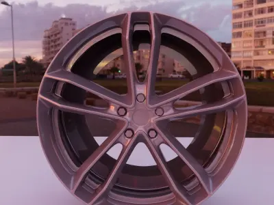 car wheel 3D model 10