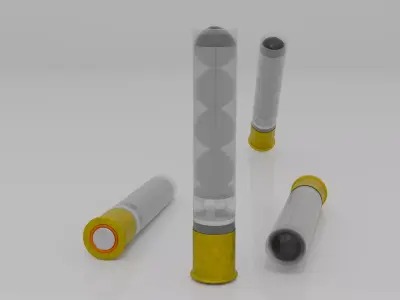  shotgun shell 3D model
