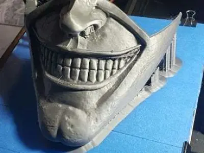 THE GRABBER FROM THE BLACK PHONE MOVIE 2 PART MASK STL 3D print model