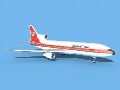 Lockheed L-1011 Tristar Lockheed 3D model