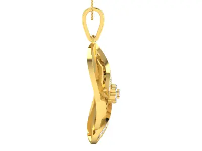 3d printable model file earring and pendent set 3D print model