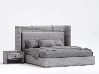 perry bed 3D model