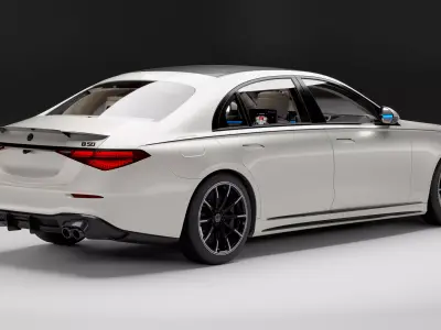 Mercedes-Benz S-Class W223 Brabus Free 3D model