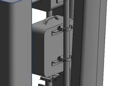 ANTENNA TOWER-2 REVIT FAMILY 2016 3D model
