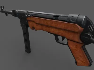 MP 40 3D model purchase