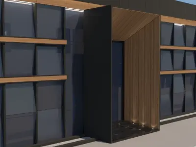 Factory Exterior 3D model purchase