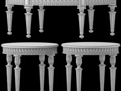roberto giovannini coffee table art 1431 3D model