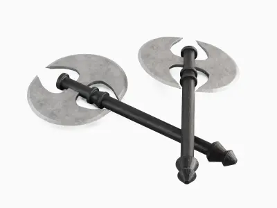 Stylized Axe 03 Low-poly 3D model