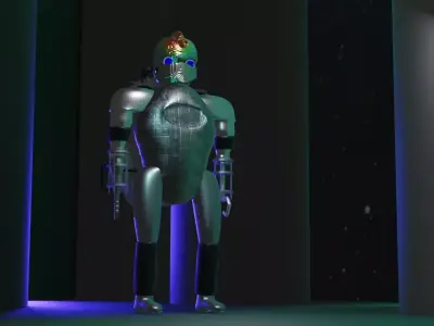Robot Soldier 3D model