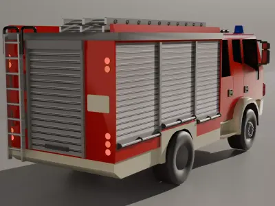 IVECO Magirus HLF20 3D model