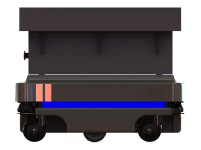 MIR200 Roller Conveyor Top Module 3D model