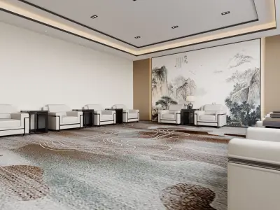 office interior Free 3D model