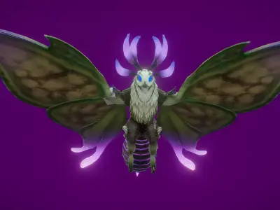 chemira fl Low-poly 3D model