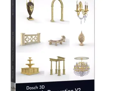 DOSCH 3D - HISTORIC DECORATION V2 3D model