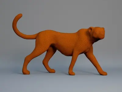 Cheetah 3D model