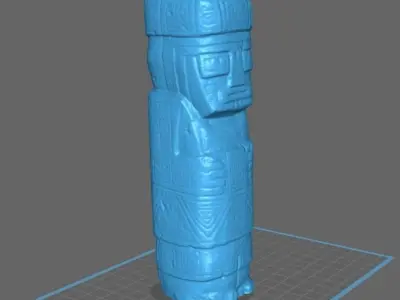 Tiwanaku Bolivia Archaeological set 3D Model Pack