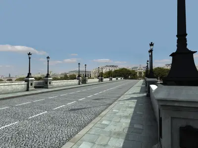 pont neuf 3D model