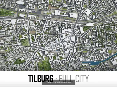 Netherlands 3D Model Pack purchase