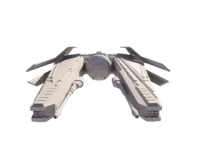 Spaceship-spacecraft-47 3D model