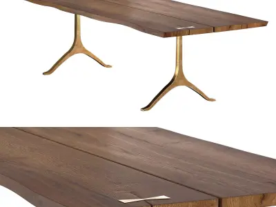 Bristol Dining Table 3D model