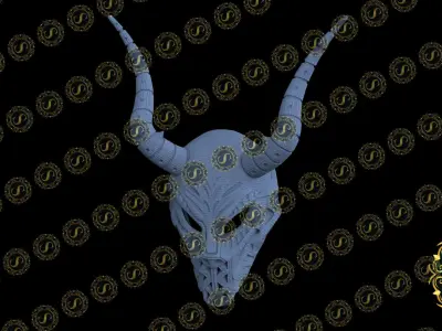 Killmonger Tribal Mask ready to 3d print 3D model