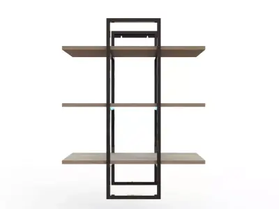 Industrial Modular Shelf 3D model