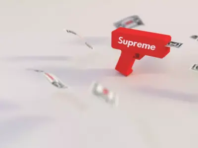 SUPREME GUN  3D model