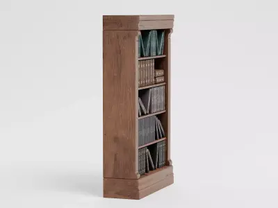 -Bookshelf V1- 3D model