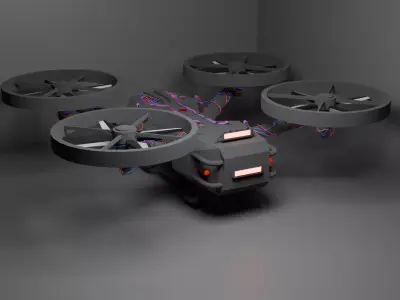 Drone model 3D model