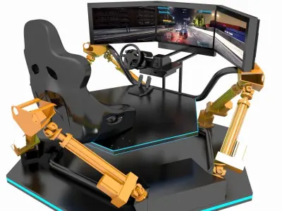 VR Equipment 4 3D model