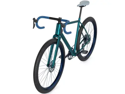 Cyclocross Bike 3D model buy