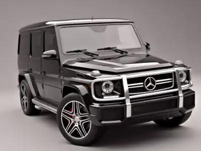 Mercedes-Benz AMG G65 Low-poly 3D model