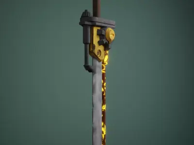 Metal Sword 3D model purchase