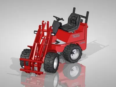 Hoftrack Thaler Lader 226KA 3D model