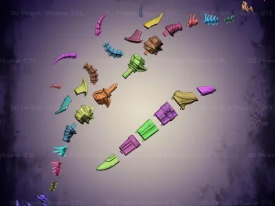 Sylvanas WinDrunner Bow Cosplay World Of Warcraft - STL File 3D print model