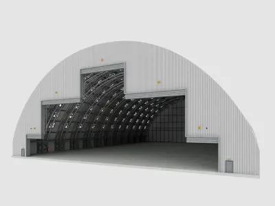 Hangar 4 3D model