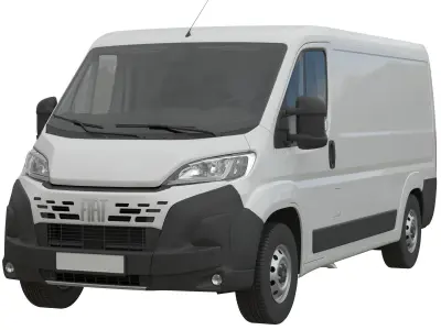 2024 FIAT DUCATO  L2H1 Detailed interior 3D model