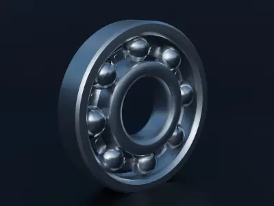 Ball Bearing 3d Model 3D model