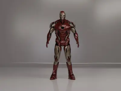 Ironman mk85 Free 3D model