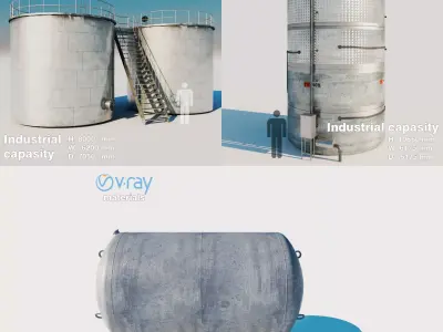 Industrial bundle 3D Model Pack