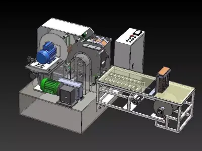 Wood Slat Cutting Free 3D model