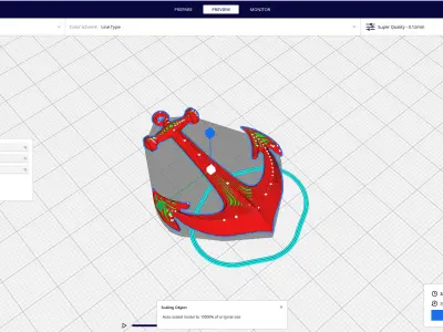 anchor  3D print model purchase