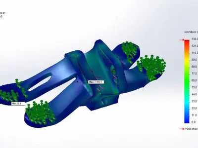Bracket AM2 Free 3D model