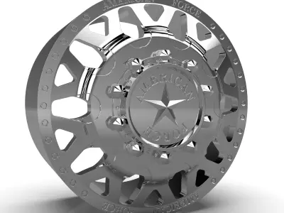 AMERICAN FORCE F91 QUAKE DRW WHEEL 3D print model