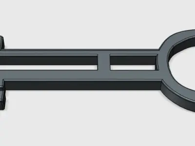 Deadmans Key Davey Jones Free 3D model