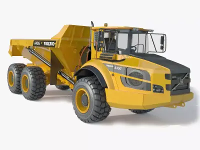 Volvo A40G Wheel Truck 3D model