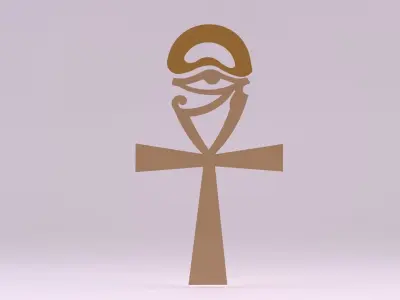 52 Models - Egyptian Symbols - Big Bundle 3D Model Collection