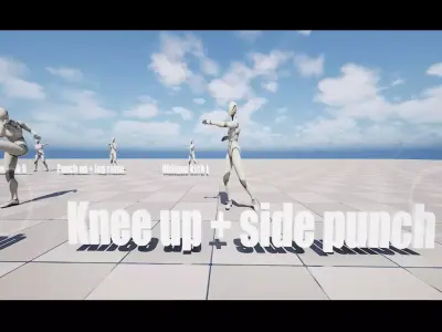 32 Fitness Workout Animation Pack Gym Exercises FBX 3D model 3D model