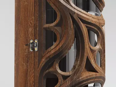 gothic table 3D model