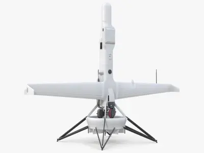  VTOL Tail Sitter UAV White 